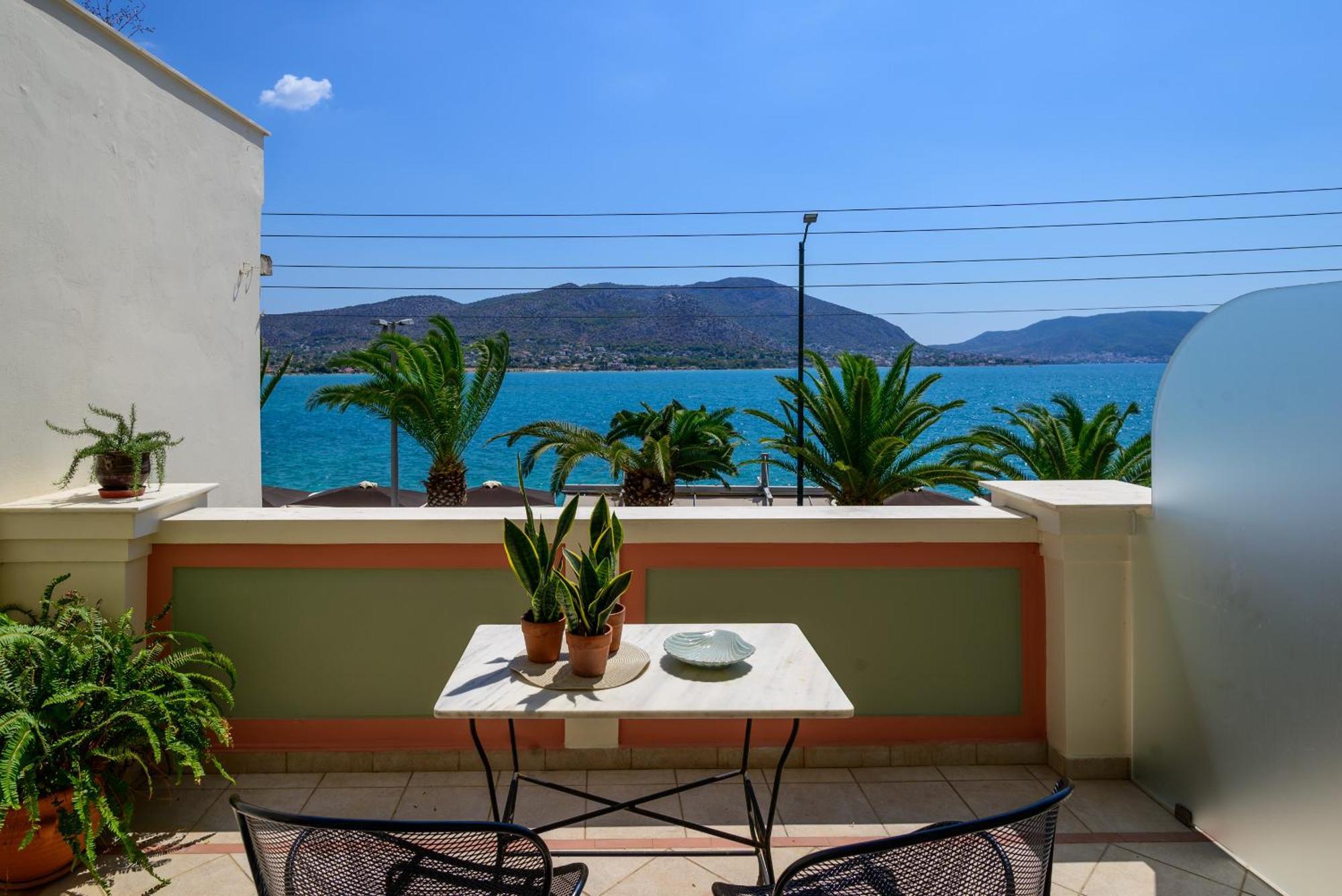 Seaside Apartment Salamis Exteriör bild