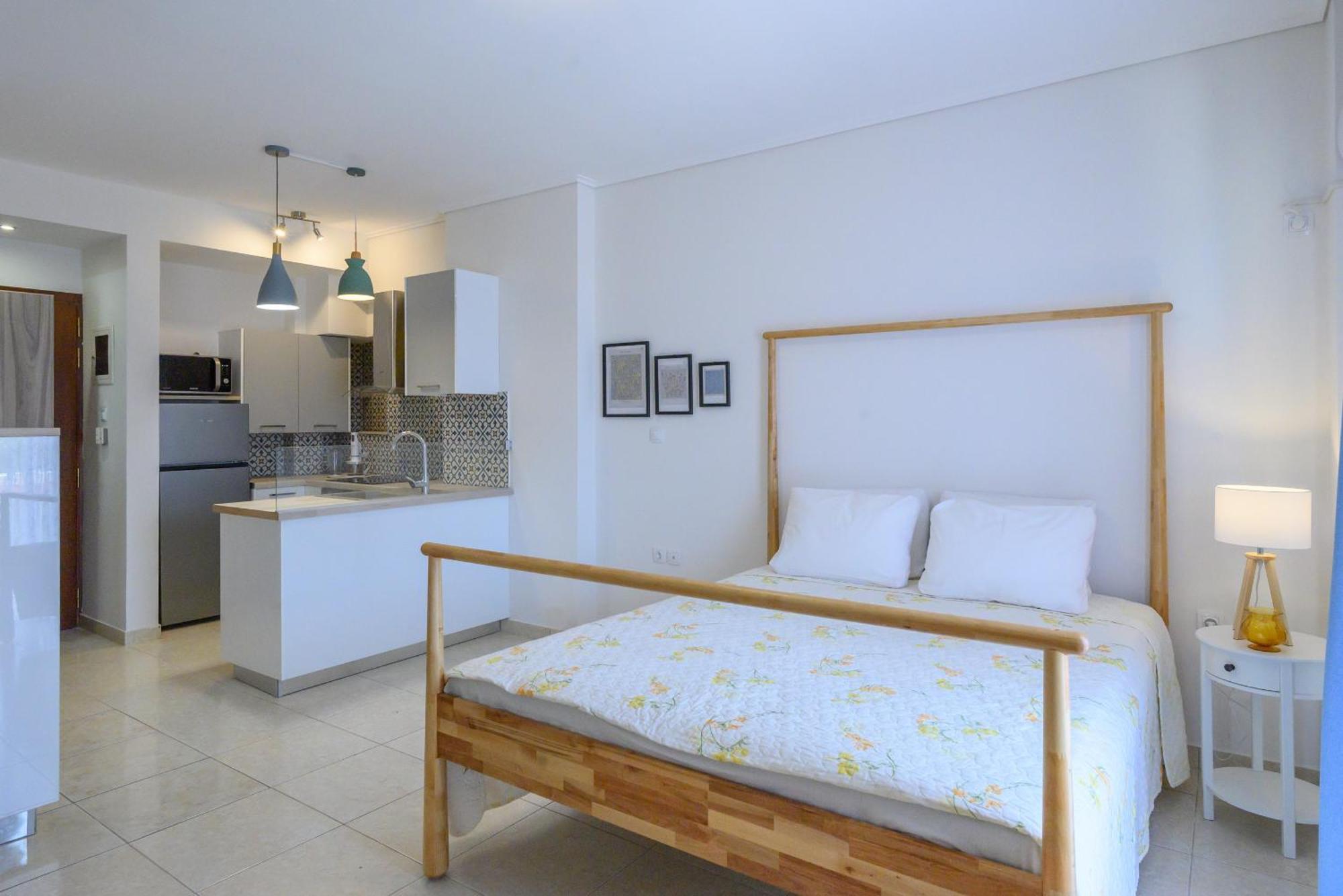 Seaside Apartment Salamis Exteriör bild