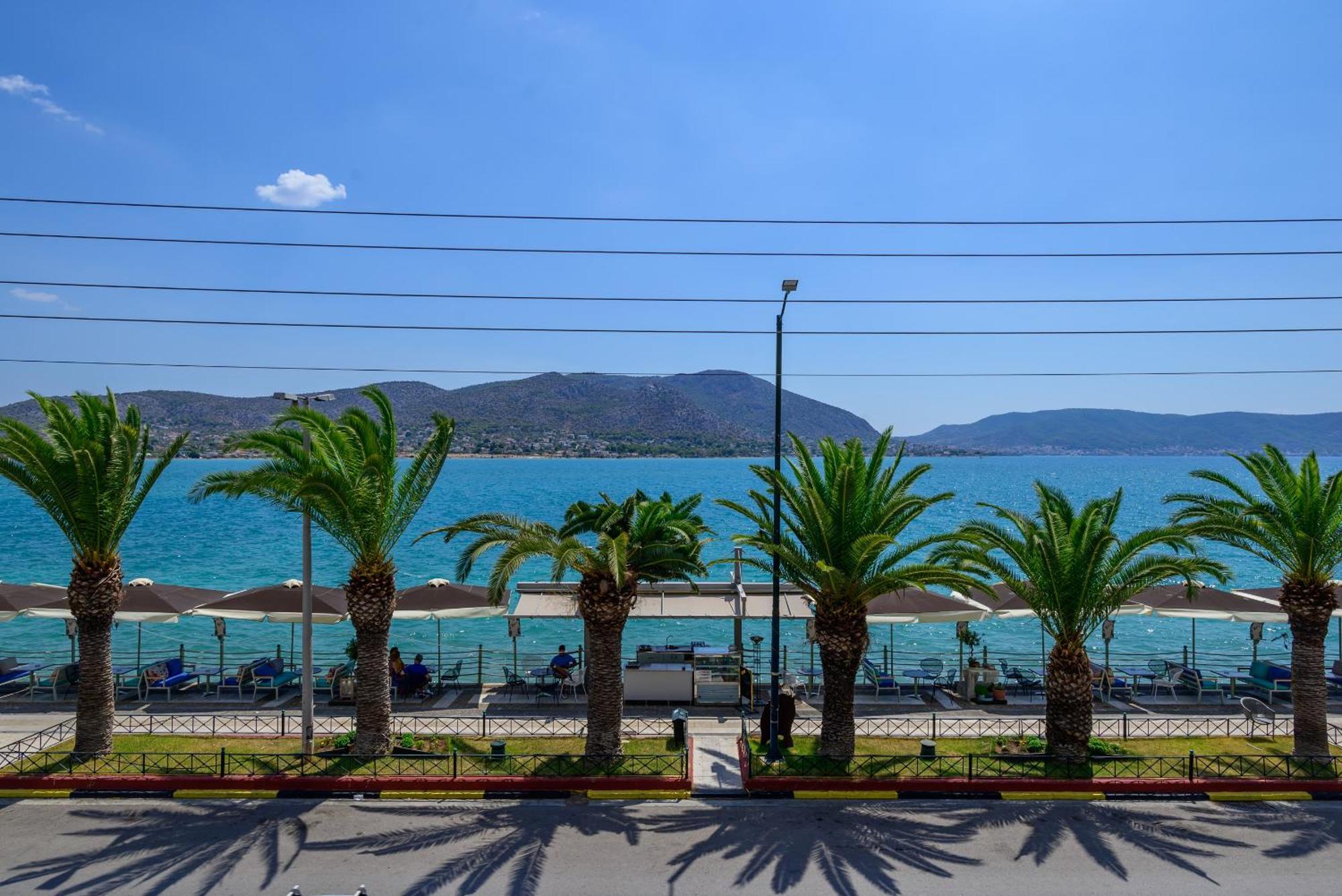 Seaside Apartment Salamis Exteriör bild