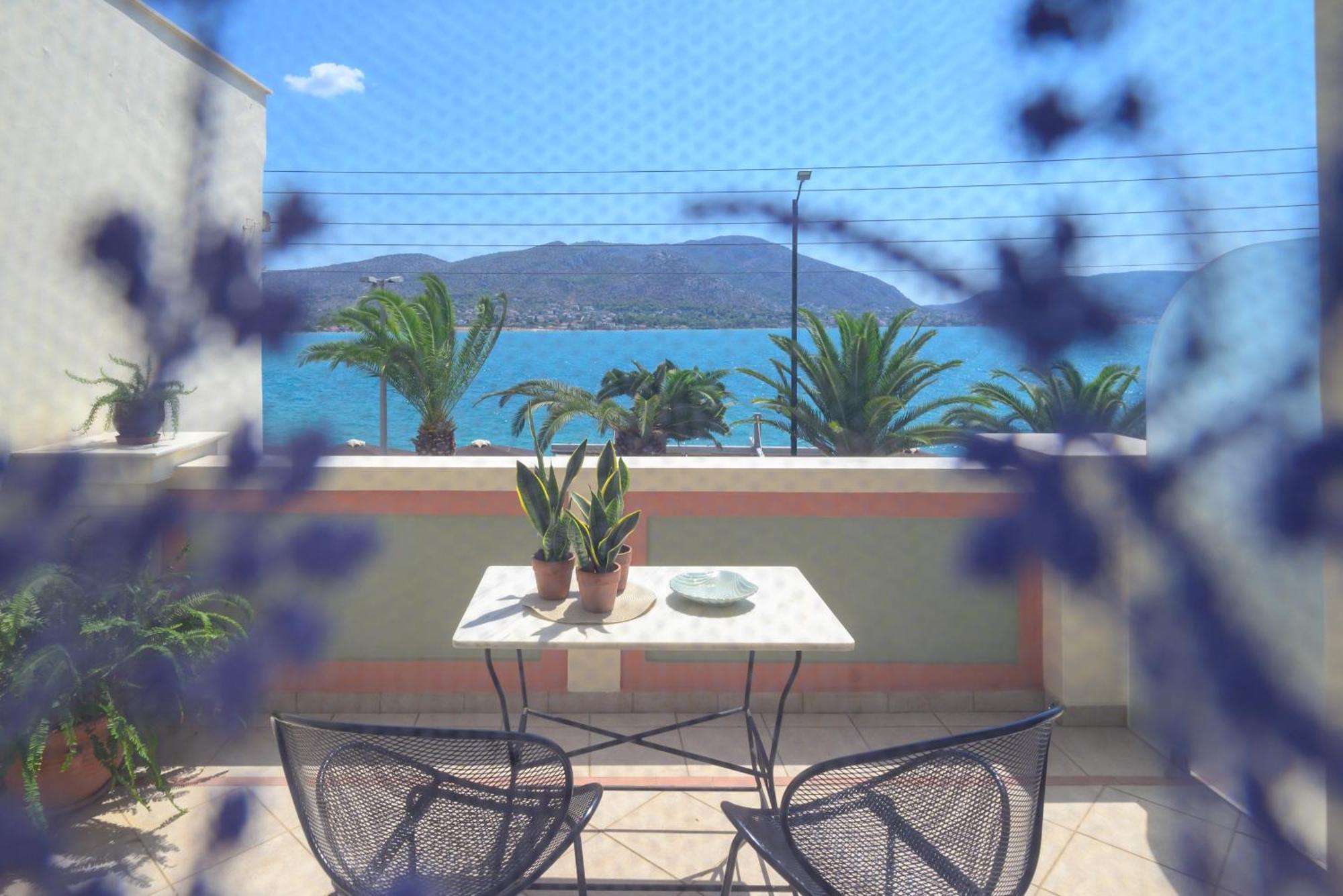 Seaside Apartment Salamis Exteriör bild